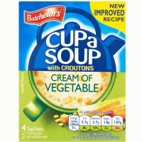 Batchelors Cup A Soup Cream Of Vegetable
